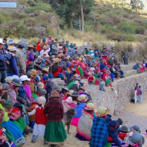 People waiting for bullfights